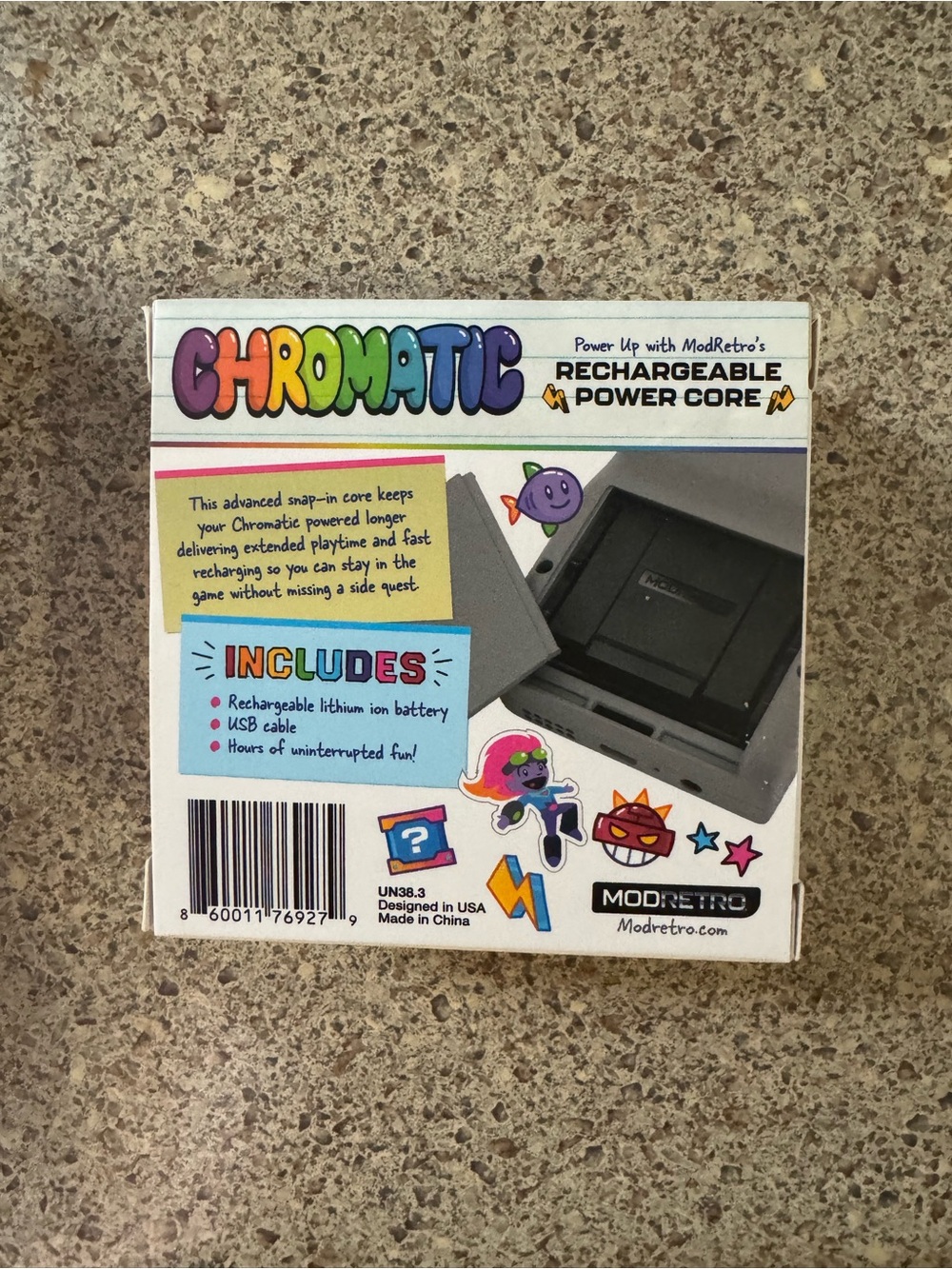 ModRetro Chromatic Handheld Gaming Bundle - Picture 5 of 6